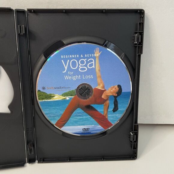 Body Wisdom Lot of 2 DVDs Yoga for Weight Loss and Yoga for Stress Relief - Picture 4 of 7